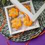 Autumn Pumpkins Biscuits Gift Box, Eight Pieces, thumbnail 3 of 6