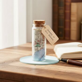 Personalised Map In A Bottle Keepsake Gift, 2 of 12