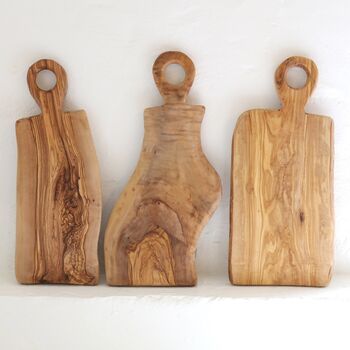 Irregular Shape Olive Wood Serving Board, 3 of 6
