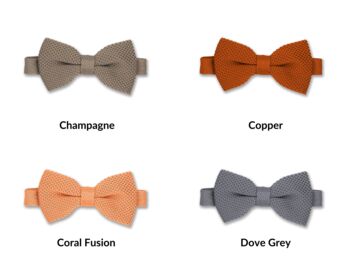 Knitted Bow Ties | 30+ Colours, 3 of 9