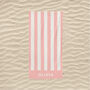 Personalised Striped Beach Towel, thumbnail 7 of 8