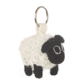 Handmade Black Sheep Keyring, 2 of 6