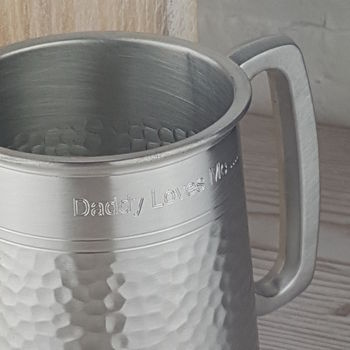 Personalised Tankard With Iridescent Sateen Finish, 2 of 7