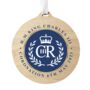 King Charles Ill Blue Crest Coronation Decoration, thumbnail 3 of 4