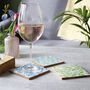 Set Of Patterned Bamboo Coasters For Him, thumbnail 9 of 12