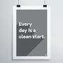 Clean Start Print, thumbnail 3 of 12