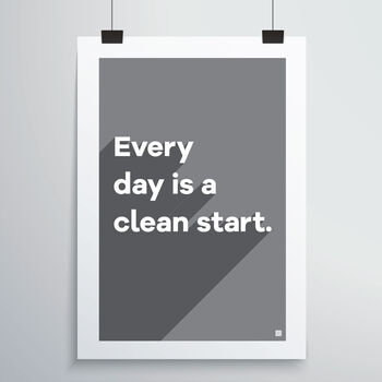 Clean Start Print, 3 of 12