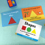 First Steps Shapes Personalised Board Book, thumbnail 1 of 7