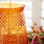 Orange Recycled Glass Vase, thumbnail 3 of 5