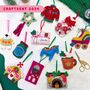 '12 Days Of Craftvent' Felt Decoration Advent Calendar, thumbnail 4 of 9