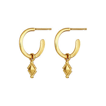 Tekhenu Charm Hoops, 2 of 5