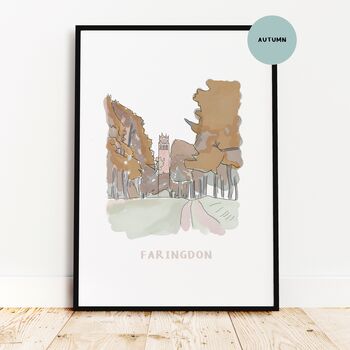 Faringdon Folly Art Print, 7 of 9