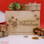 Personalised Christmas Eve Wooden Box, thumbnail 2 of 6