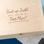 Personalised Will You Be My Best Man Gift Keepsake Box, thumbnail 1 of 4