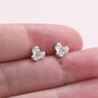 Sterling Silver Flower Earrings For Friends, thumbnail 5 of 6