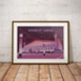 Wembley Arena London Travel Poster Art Print, thumbnail 6 of 8