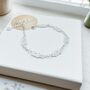 Sterling Silver Lace Link Bracelet, thumbnail 1 of 4