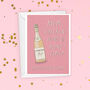 Chicken Wine Mother's Day Card, thumbnail 3 of 4