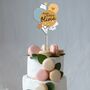 Personalised Wooden Wild One Cake Topper Kids Birthday, thumbnail 2 of 3