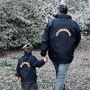 'Fatherhood' Adults Windbreaker Jacket, thumbnail 3 of 4