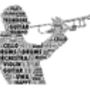 Violin Or Trumpet Player Personalised Print, thumbnail 2 of 5