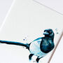Inky Magpie Illustration Print, thumbnail 3 of 12