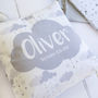 Personalised Cloud New Baby Cushion, thumbnail 2 of 4