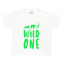 'Wild One' Babies 1st Birthday Tshirt / Baby Vest, thumbnail 3 of 9