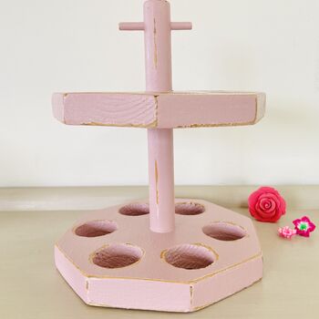 Antique Pink Egg Rack Holds 12 Eggs ~ Four, 7 of 10