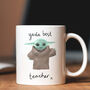 Yoda Best Teacher Mug, thumbnail 1 of 2
