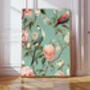 Set Of Two Chinoiserie Floral Bird Art Prints, thumbnail 3 of 4