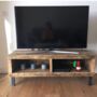 Industrial Reclaimed Coffee Table Tv Stand 634, thumbnail 1 of 2