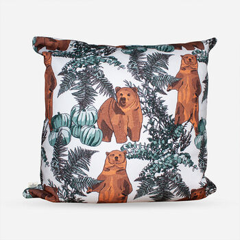 Bear Print Cushion, 2 of 4