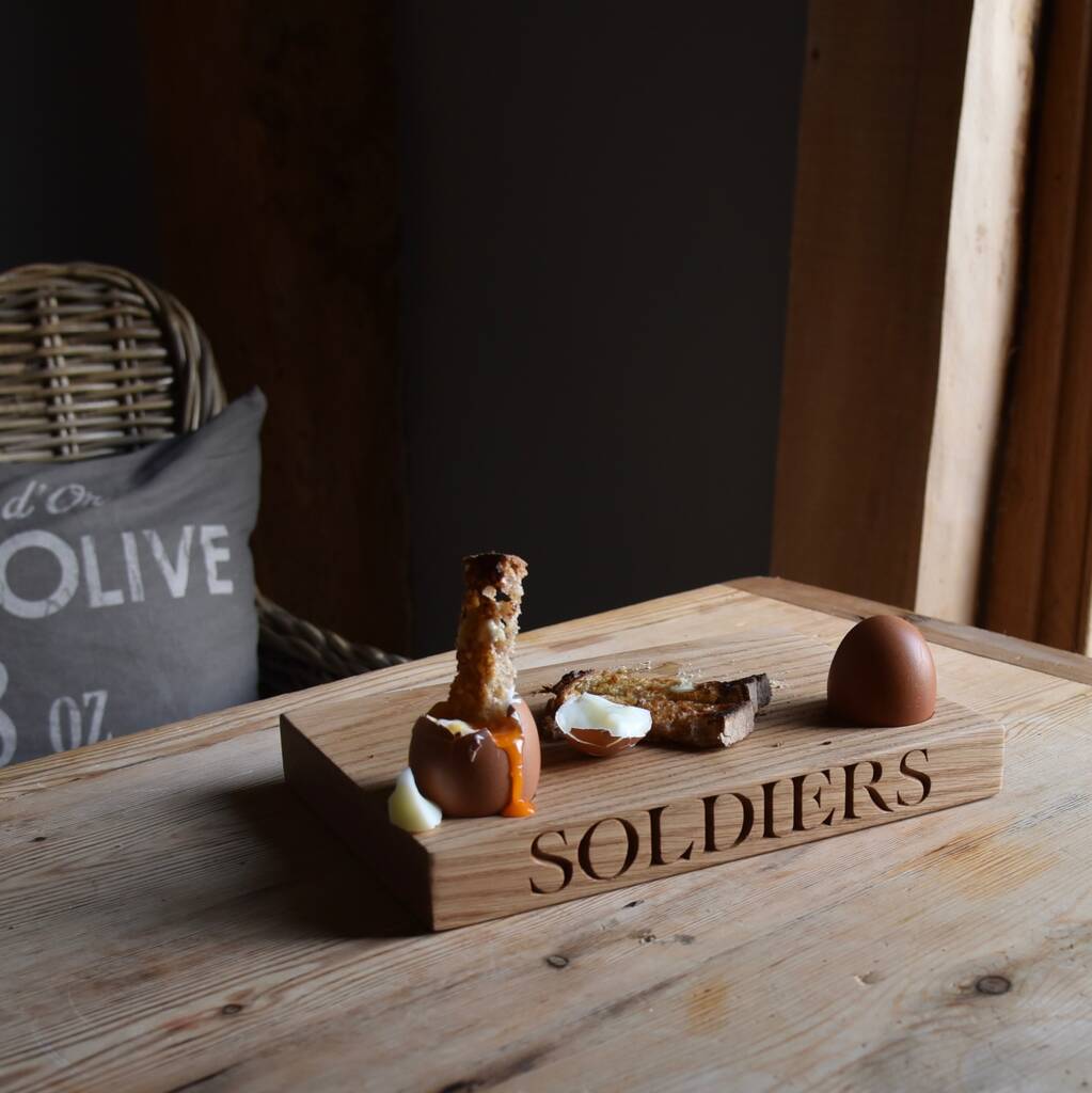 Egg And Soldiers By The Oak & Rope Company
