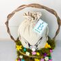 Personalised Easter Bunny Treat Bag, thumbnail 5 of 5