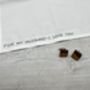 Personalised Handkerchief Wedding Gift Handmade, thumbnail 1 of 3