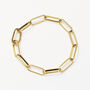 Ovale Bracelet 12ct Gold Plated, thumbnail 2 of 4