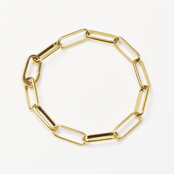 Ovale Bracelet 12ct Gold Plated, 2 of 4