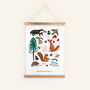 Woodland Wildlife Nursery Print, thumbnail 1 of 2