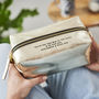 Personalised Secret Message Wash Bag For Women, thumbnail 2 of 6