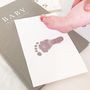 Men's Personalised 'Pair Of Feet' Foot Print Cufflinks, thumbnail 5 of 11