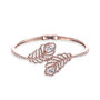 Rhodium, Gold Or Rose Gold Plated Deco Style Bracelet, thumbnail 4 of 12