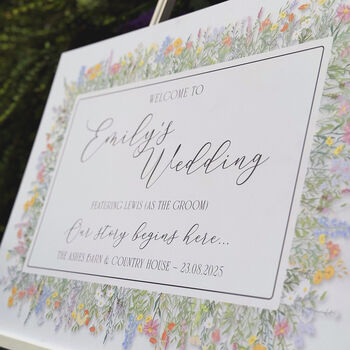 Wedding Featuring The Groom Board | Wild Flowers Design, 2 of 2