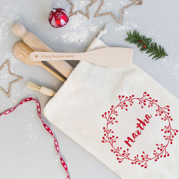 Personalised Baking Set With Bag, 2 of 5