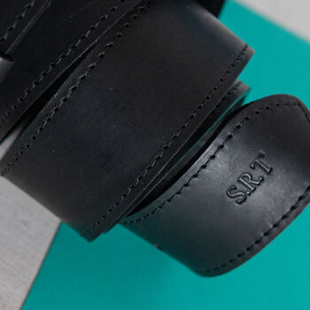 Personalised Mens Leather Belt, 9 of 9