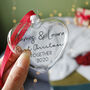 Couples First Christmas Together Bauble, thumbnail 2 of 6