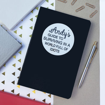 Personalised Funny Notebook, 6 of 6