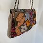 Floral Sequin Chain Cross Body Shoulder Bag, thumbnail 3 of 4