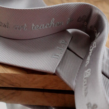 Personalised Teacher Gift Tie, 4 of 5