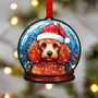 Poodle Dog Tree Decoration, thumbnail 4 of 6